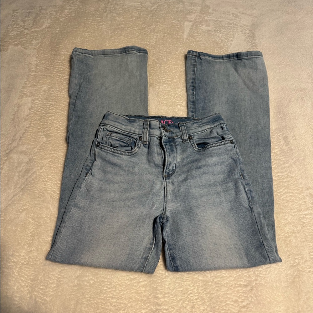Girl’s Place Light Blue Straight Flare Jeans